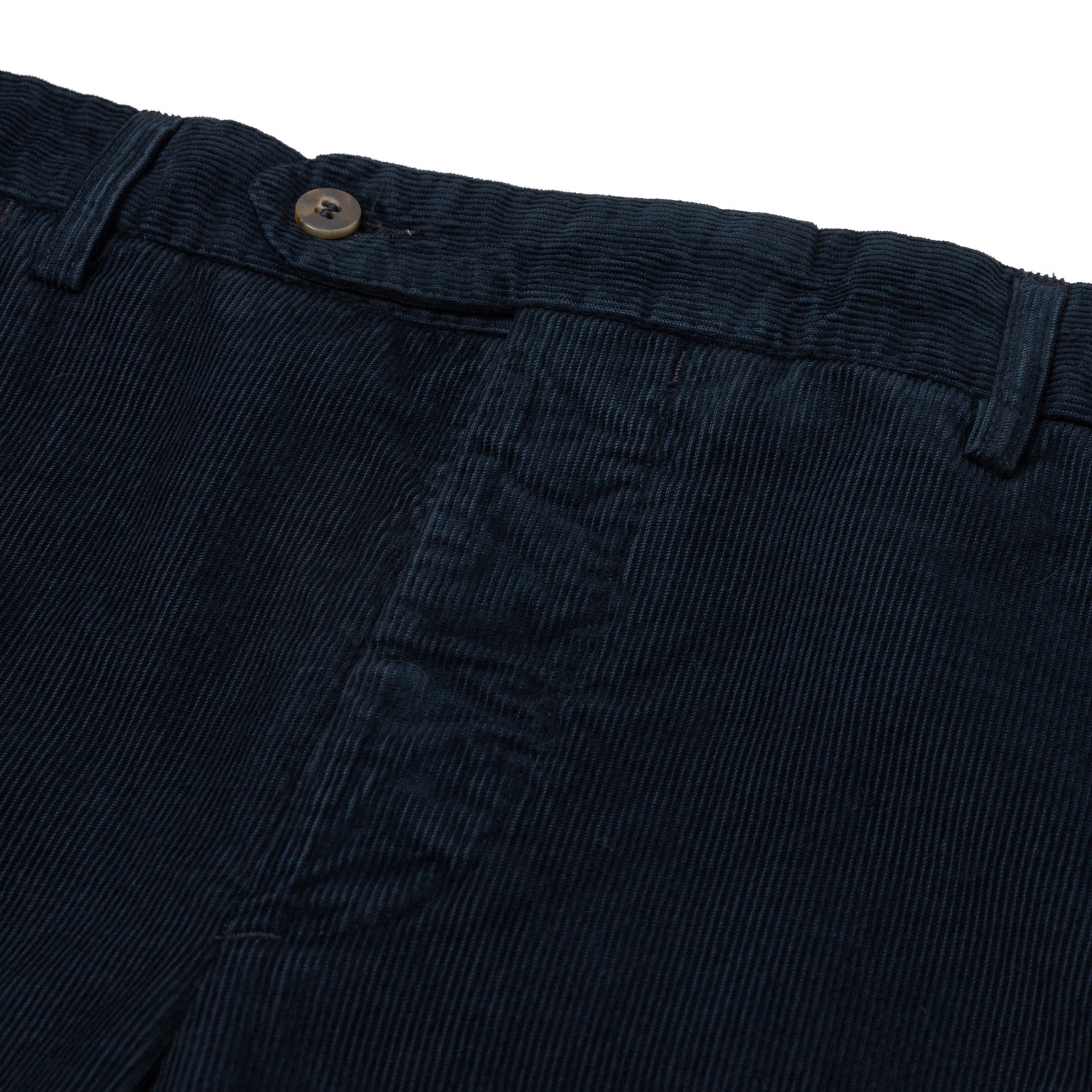 Exclusively for Michael Jondral: Dark Blue Corduroy Pants made of "Pre-Washed" Cotton - Rota Sport